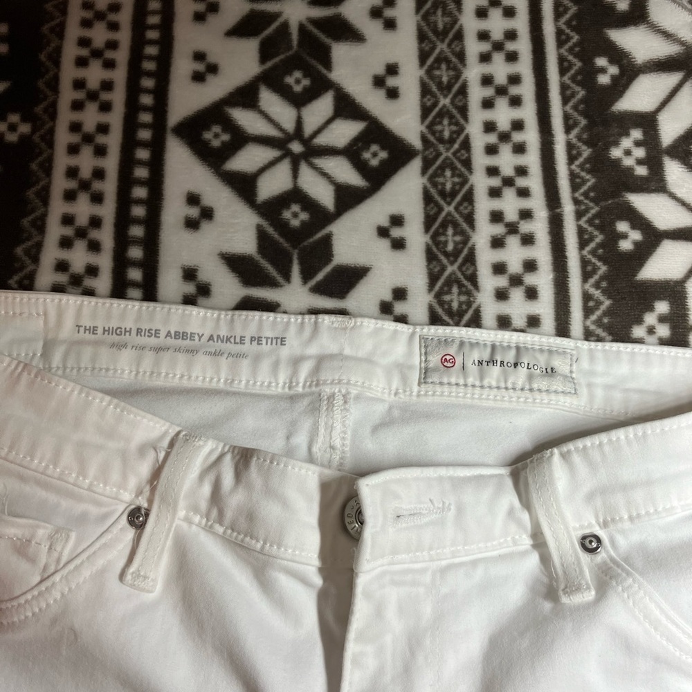 ag x anthropologie the high rise abbey ankle petite - Picture 7 of 7